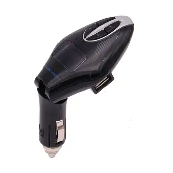 

Bluetooth FM Transmitter, Bluetooth Receiver MP3 Player Wireless In-Car Stereo Radio Adapter Car Kit Hands Free Calling, USB Por