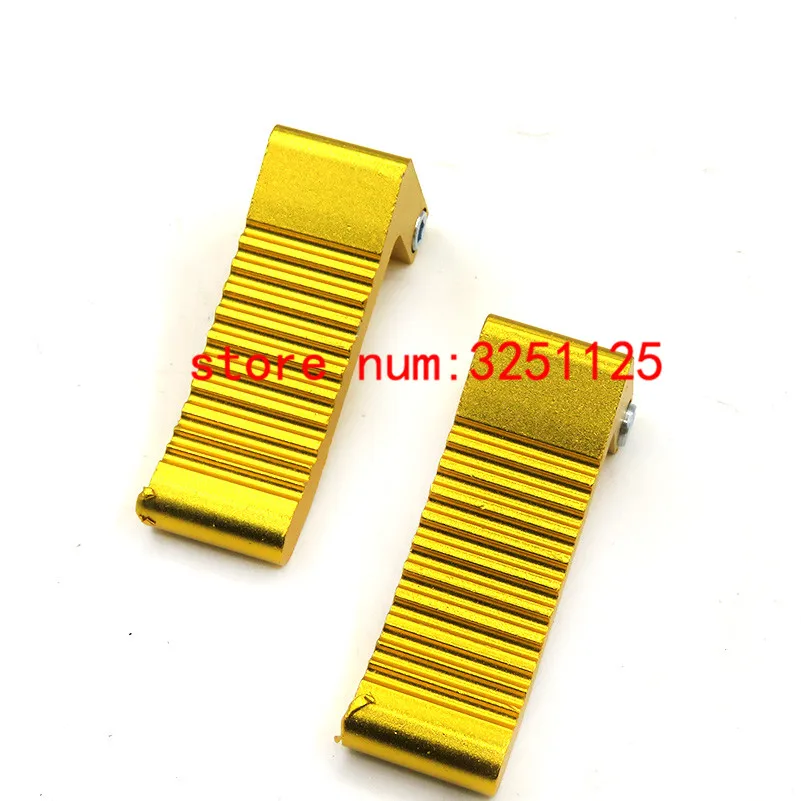 

Minimoto 2-stroke gold CNC Aluminium alloy FOOTPEG FOOT REST PEG Mini Moto Racing 47cc 49cc Racing Pocket Bike Cag NEW