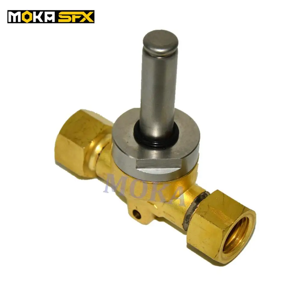 Высокого давления латунь CO2 jet электрический клапан 1400PSI with1/2 bsp дюймов Резные аксессуары для профессиональное сценическое освещение эффект