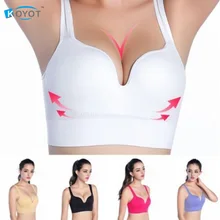 New Women Stretch Workout Yoga Fitness Tank Top Seamless Racerback Padded SportsBra racerback tank top