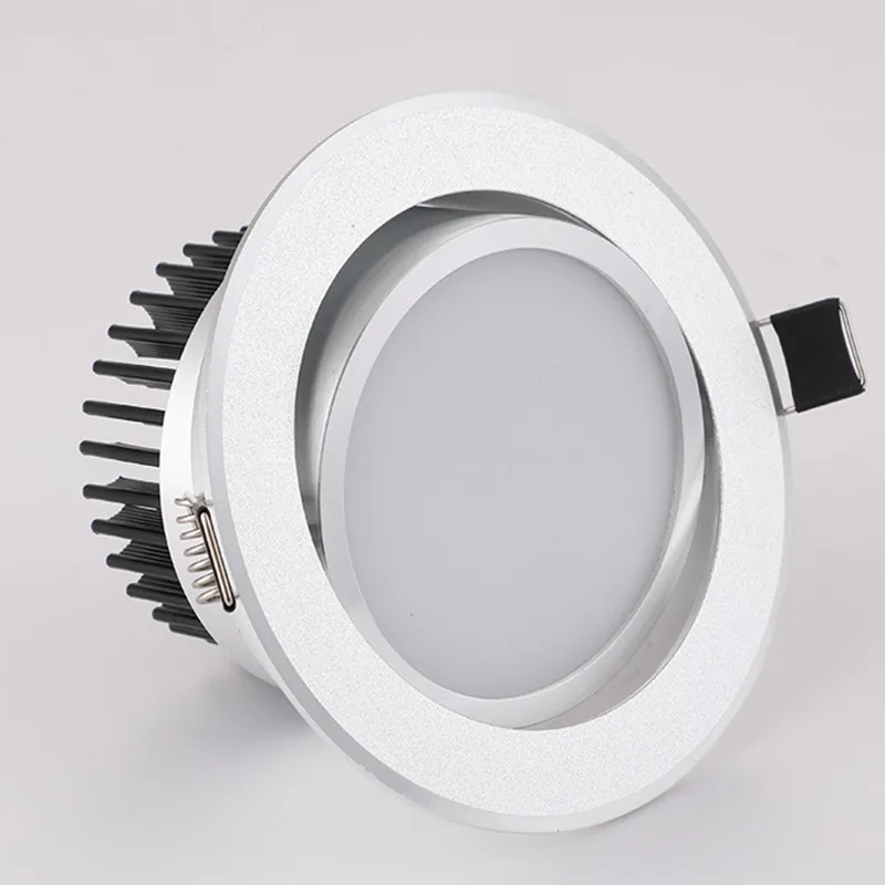 

Dimmable Led downlight light COB Ceiling Spot Light 5w 7w 9w 12w 85-265V ceiling recessed Lights Indoor Lighting