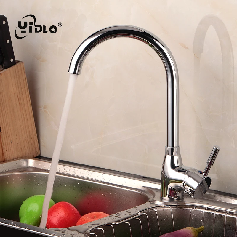 Kitchen Sink basin Faucet 360 Degree Swivel Spout Tube Water Tap Type Seven Pipe Silvery Brass Faucets Hot And Cold Mixer Taps Kitchen Sink basin Faucet 360 Degree Swivel Spout Tube Water Tap Type Seven Pipe Silvery Brass Faucets Hot And Cold Mixer Taps