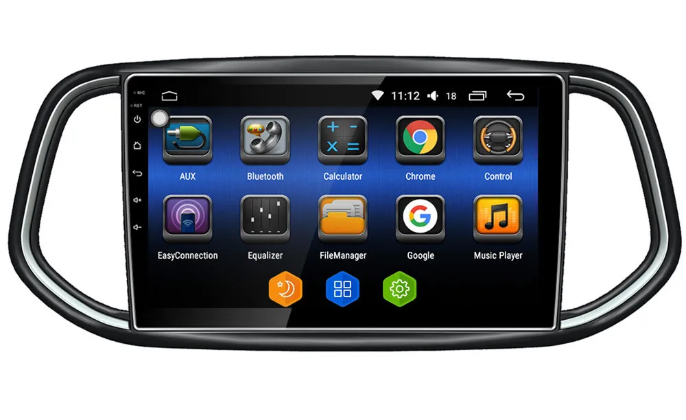 Excellent 10.1" IPS 4G DSP Carplay Android 8 Octa Core 4GB RAM 64GB ROM RDS Car DVD Player Radio Stereo GPS Glonass For Kia KX3 2014-2017 1