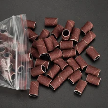 Лот 100 шт Маникюрный набор для шлифовки полос для ногтей сверла, 180 грит