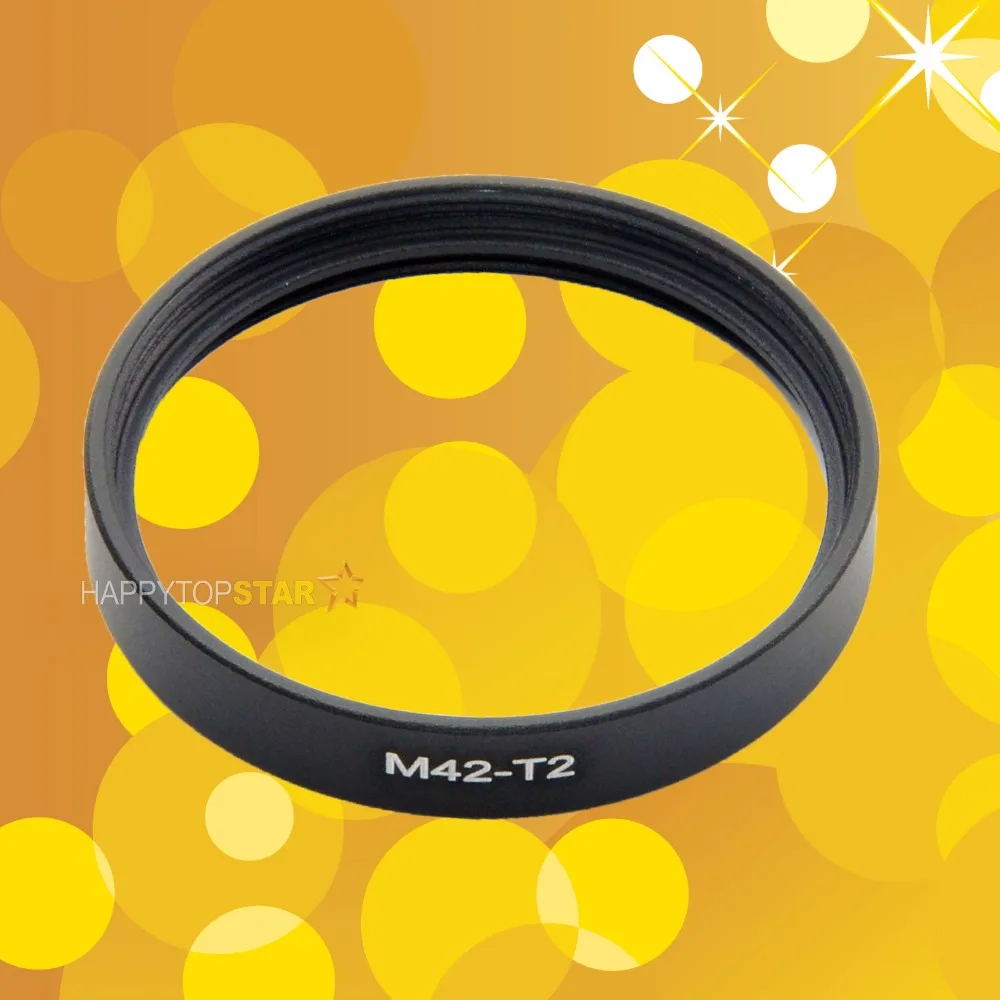 

M42-T2 Female to Female 42mm to 42mm 42-42mm 1mm 0.75mm thread pitch Photo Lens Filter Ring Adapter Adaptor Converter