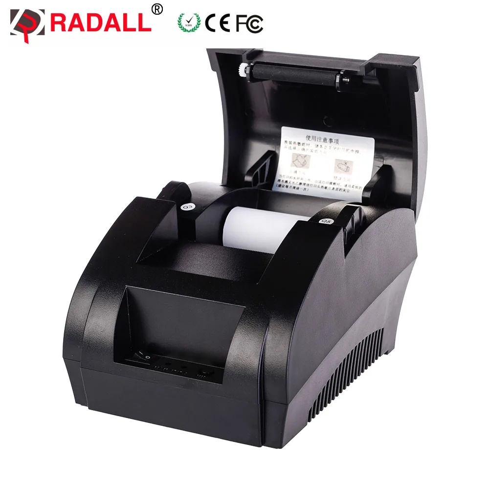 58mm USB Thermal Receipt Printer High Speed Printing 5890K Compatible
