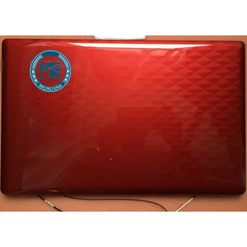 

Laptop top case front cover A cover for Lenovo For IdeaPad Z580 LCD COVER with cable red