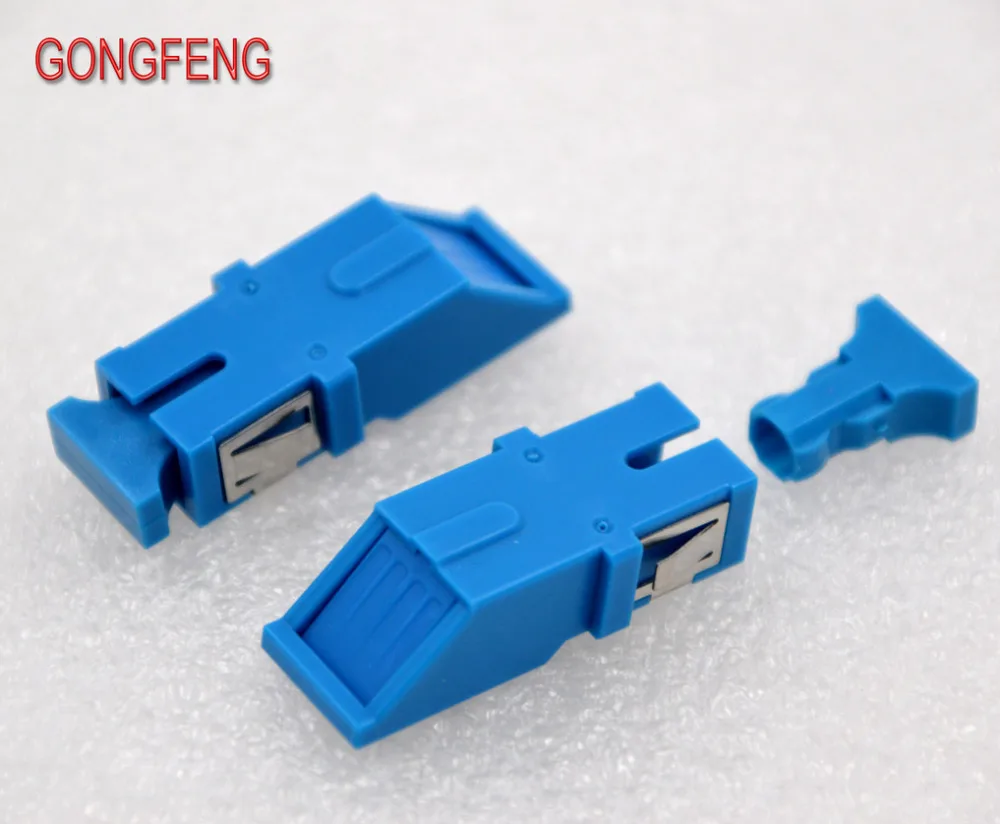 20 шт. Новый волоконно оптический коннектор GONGFENG SC/PC короткий ушной фланцевый