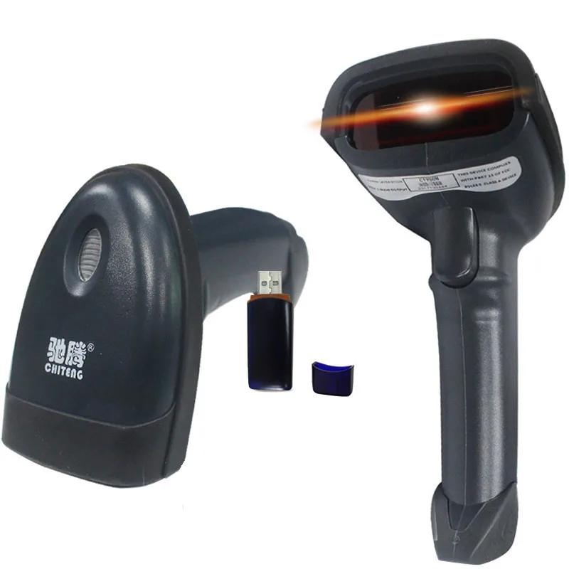 

3pcs/1lot Portable POS Wireless Laser Barcode Scanner Long Range Cordless Bar Code Reader For Supermarket and Warehouse