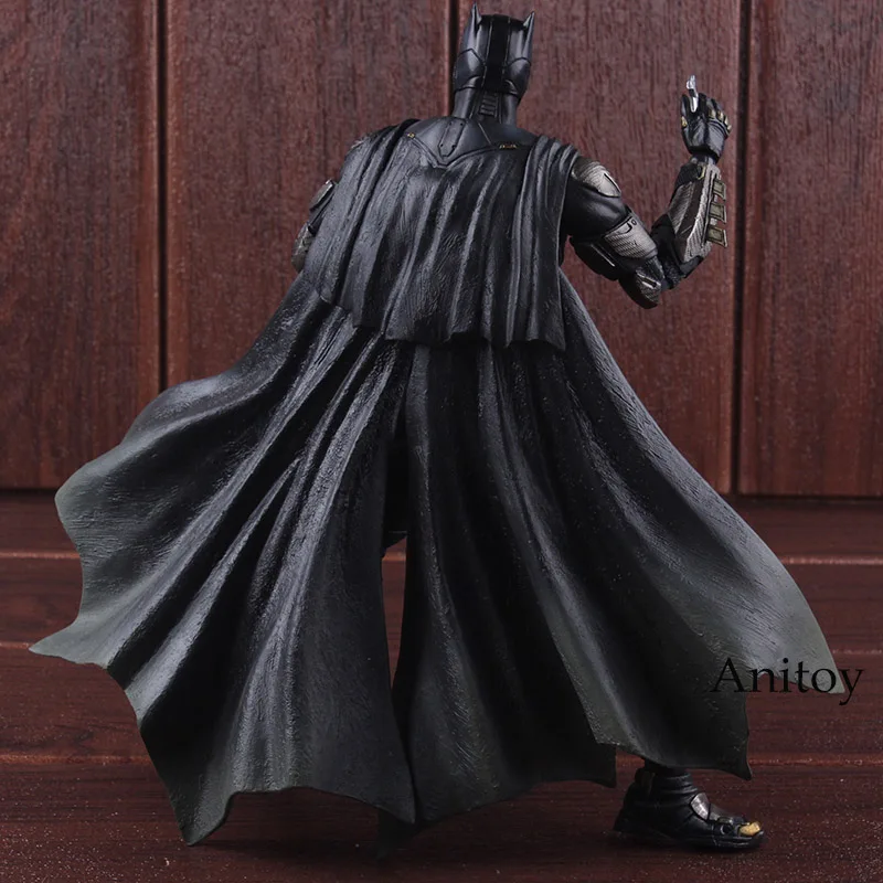 DC Justice League Batman Tactical Suit Ver. PVC Play Arts Kai Action Figure No.1 - 25cm Collectible Model Toy image 4