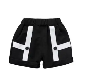 Boys Shorts 2019 Summer New Geometric Pattern Casual Kids Pants for 1-4 Years Korean Children Clothes Baby Boy Pants SY-F182109