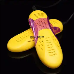 220 В 10 Вт ЕС Plug гоночный автомобиль форма Voilet Свет Сушилка для обуви ног протектор загрузки Запах Дезодорант устройства обувь сушилка