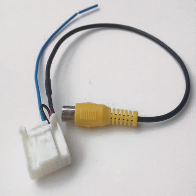 

Car Navigation System Reversing Rear View Camera Adapter Cables for Toyota Camry 7th 2012 2013 2014 16pin DVD