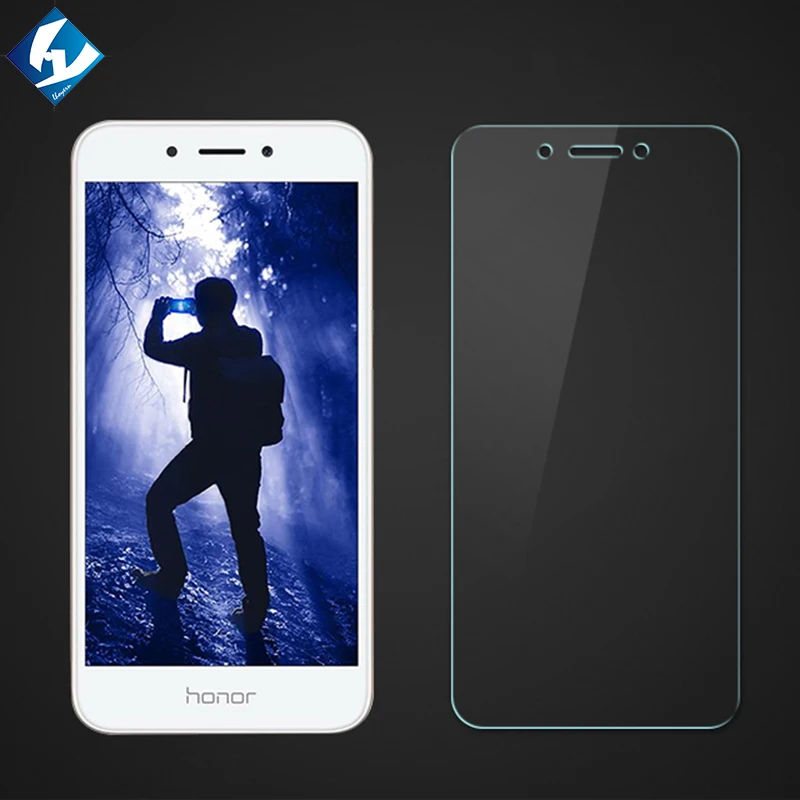 For Huawei Honor play 6A Honor6A 5.0" Tempered glass screen protector film Lhoyern Brand OTG adapter for gift have track number