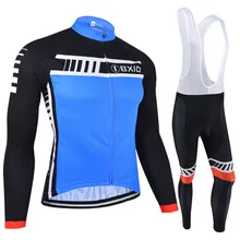 BXIO длинный рукав Велоспорт Джерси для езды на гоночном велосипеде наборы одежды одежда для езды на горном велосипеде зимняя одежда Ropa Ciclismo Спортивная одежда BX-0109B094