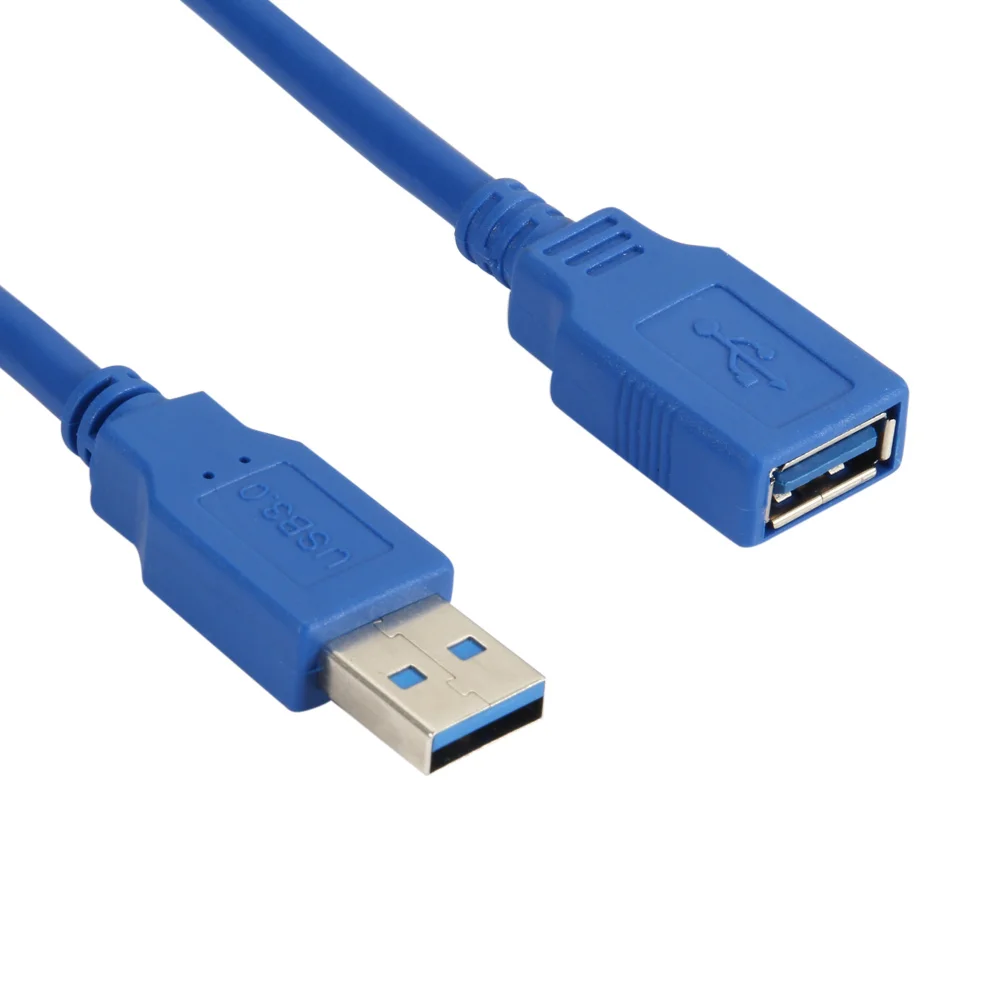 Недавно 1 5/3 м USB3.0 удлинитель мужской и женский Синхронизация данных
