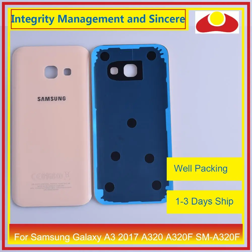 Для Samsung Galaxy A3 a320 A320F SM-A320F корпус Батарейная дверь задняя крышка чехол Корпус Шасси