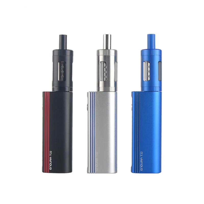 

Innokin Endura T22 Kit with 2000mAh built-in battery and Prism T22 Tank Prism T22/T18 coil Electronic Cigarette kit Vape Pen