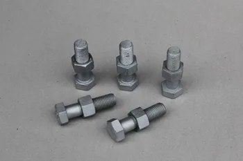 

Hot dip galvanized M16 structures bolt and nut standard ISO4016/GB/T5780/ISO4014 transmission line steel tower/steel structure