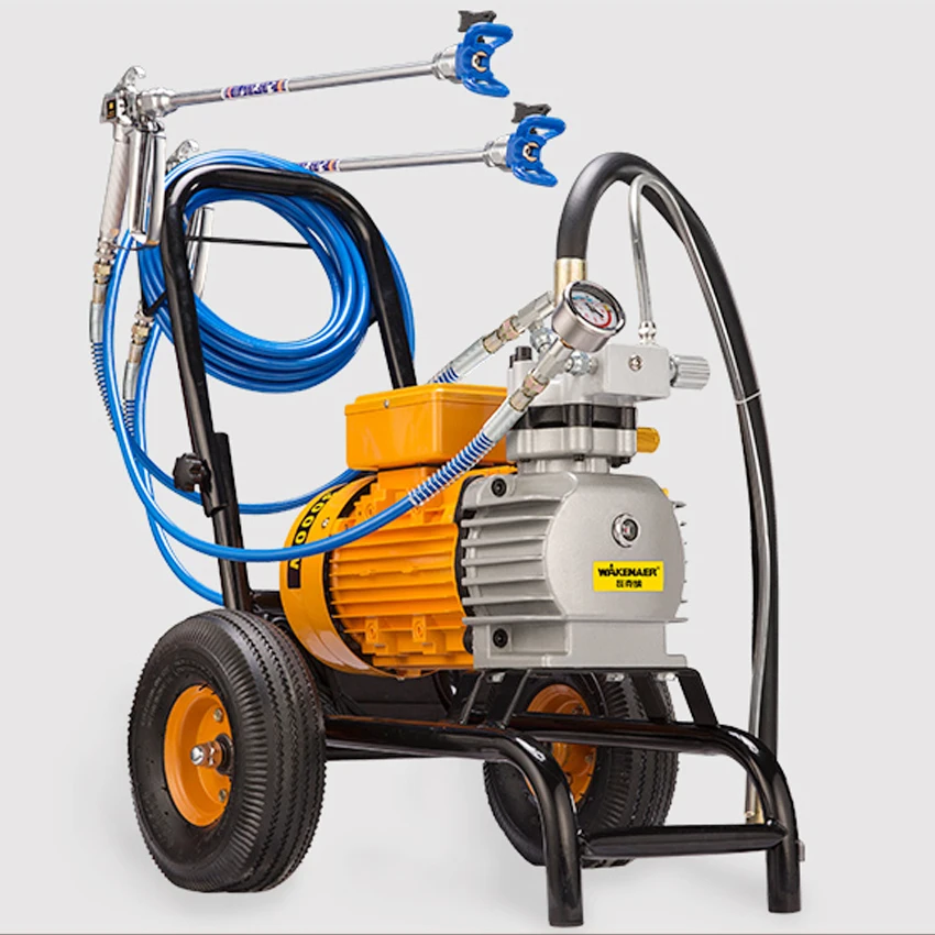 

990 High pressure Airless Paint Sprayer 220V 3000W 8L/min With 2 Spray Guns Electric Airless Painting Machine 3000N/S Spraying