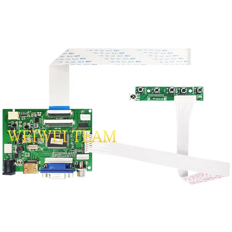  1280x800 10.1 Inch Tablet LCD Panel IPS Display VS-TY2662-V1 Driver Board 40 Pin TTL LVDS Controlle