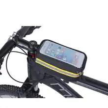MTB шоссейные велосипедные сумки, непромокаемые велосипедные сумки с сенсорным экраном и передней рамкой 3,5-5,7 дюймов, чехол для телефона, Аксессуары для велосипеда