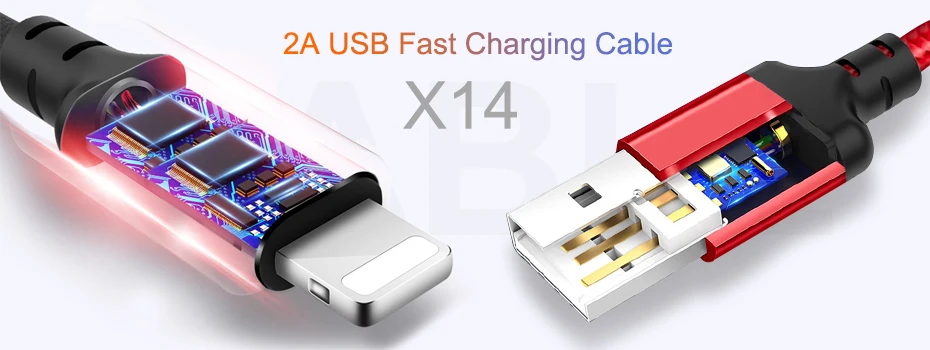 HOCO USB кабель для iPhone X XR XS MAX 8 7 6s Plus светильник ning кабель для iPad мобильного телефона 2.4A кабель передачи данных для быстрой зарядки светодиодный светильник