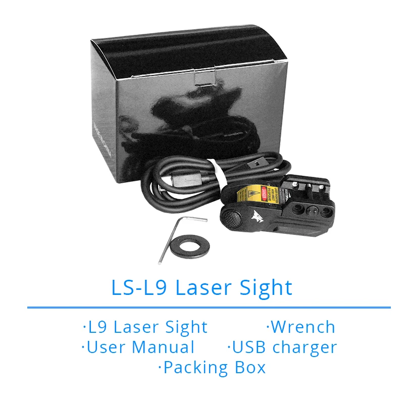 Laserspeed 5 мВт зеленый лазерный тактический перезаряжаемый лазерное ружье указатель для оружия пистолет
