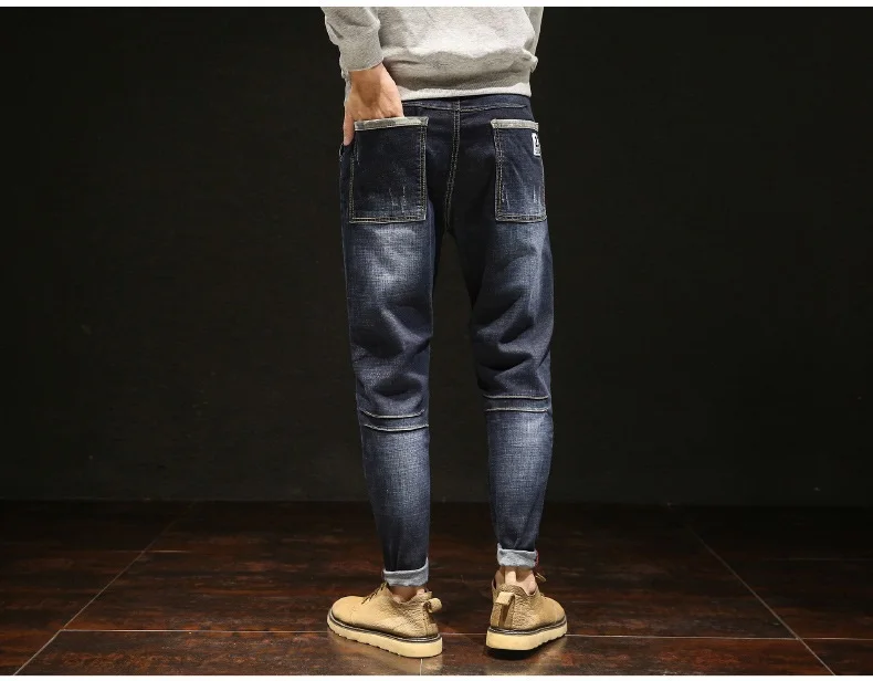 Мужские джинсы, узкие брюки, штаны с царапинами, большие размеры, 7XL, 8XL, 9XL, 10XL, зимние, Осенние, классические, повседневные джинсы, свободные, 48, 50, черные