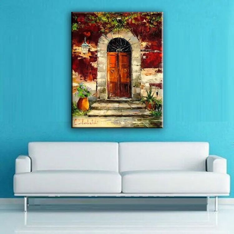 home decor landscape oil painting