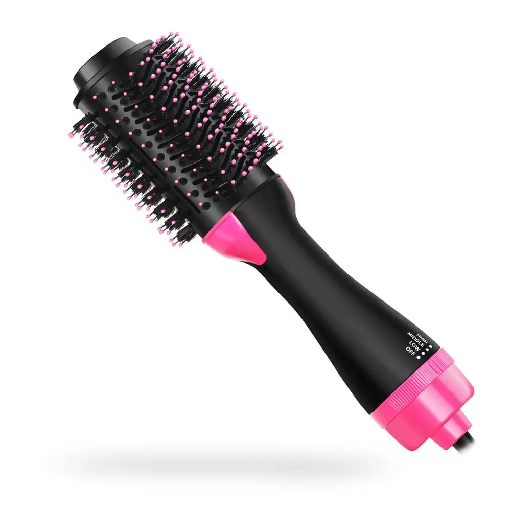 

3 in 1 Multifunctional Hair Straightener Curly & Hot Hair Comb & Hair Dryer Ion Generator Hairs Curler Hot Air Brush For Women.