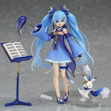 FIGMA EX-037 Hatsune Miku Twinkle Snow Ver Style Anime 15CM Boxed Action Figure Toys