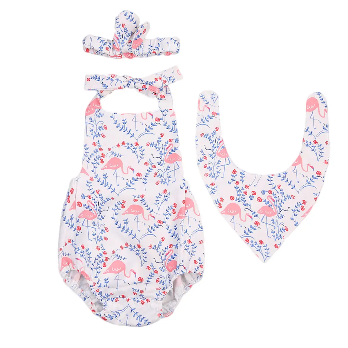 Cute Summer Rompers Toddler Baby Girl Printed Romper Cotton Sleeveless