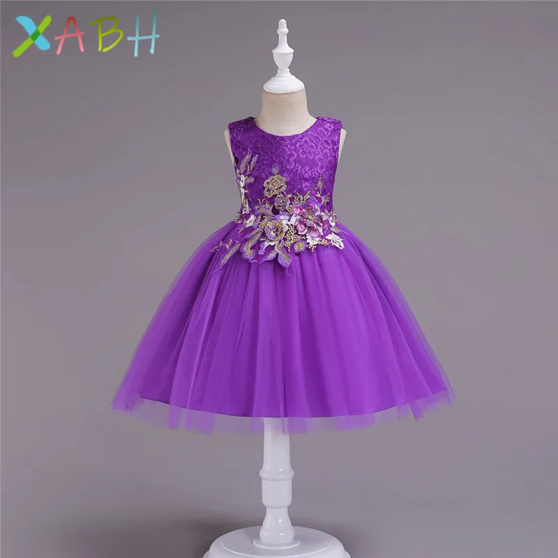 

EAZII Teenage Girl Dress Children's Clothing Ball gowns For Teens Girls Embroidery Wedding Party Costumes Kids Carnival Costume