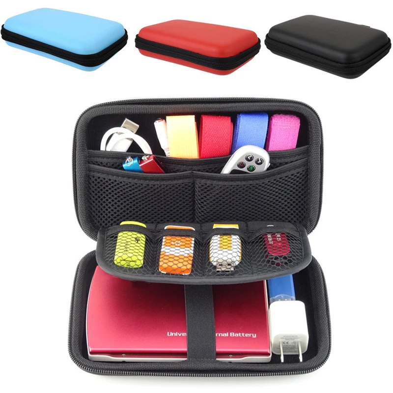 Travel Storage Carrying Zipper Bag Multifunctional Digital Storage