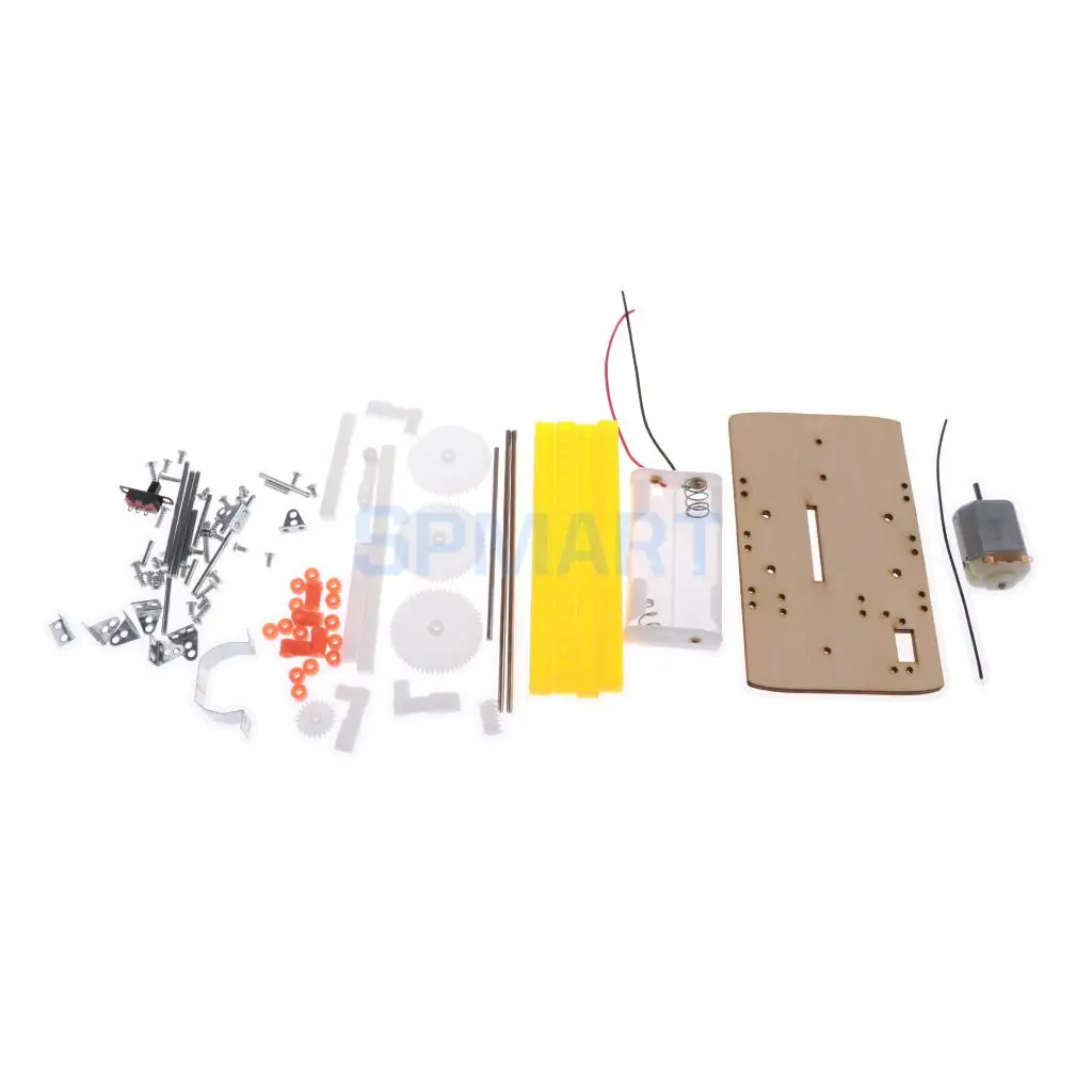 DIY Assembled Electrical Walking Robot Science Model Educational Toys