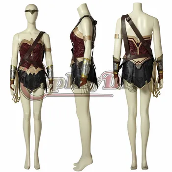 

Cosplaydiy Justice League Wonder Woman Princess Diana Cosplay Women Costume Halloween Party Outfit Full Set Custom Made