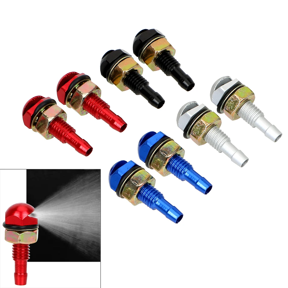 2Pcs Car Cleaning Front Windshield Water Sprayer Nozzle Auto Wiper Jet