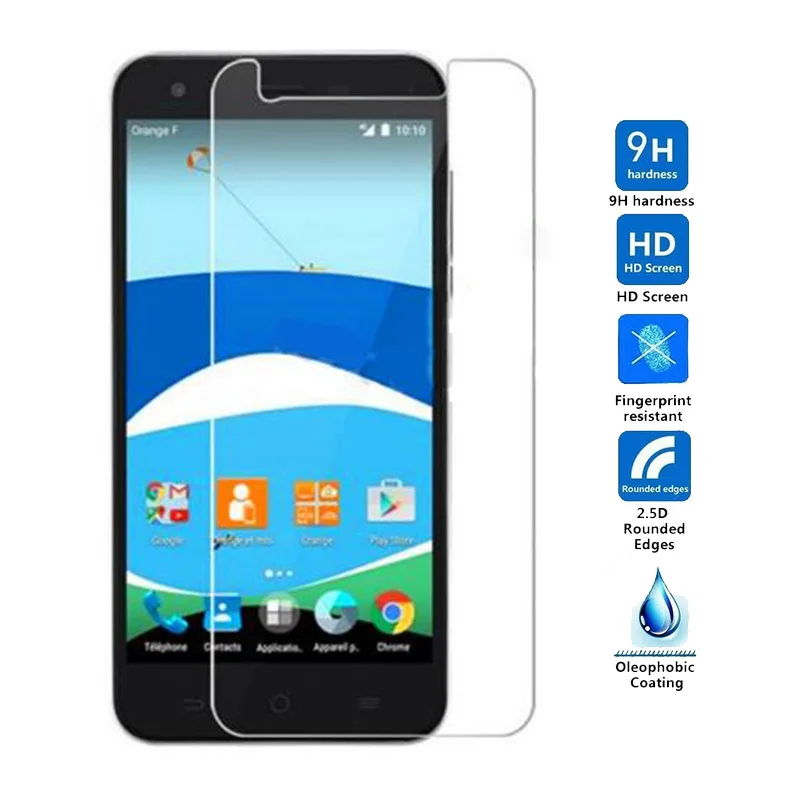 

2PCS For Orange Dive 72 71 Tempered Glass For Orange Rise 51 Screen Protector Toughened protective film For Orange Nura NAVO 80