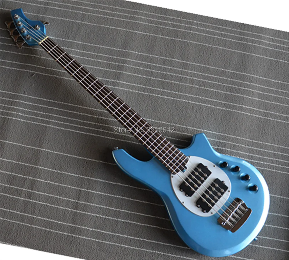 Новинка 2018 года одежда высшего качества музыка человек 5 Строки Бонго электрический бас гитары синий цвет бесплатная доставка