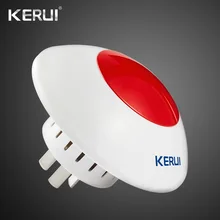 433 МГц Беспроводная вспышка Сирена сирена рог красный светильник стробоскоп сирена для домашней сигнализации комплект безопасности