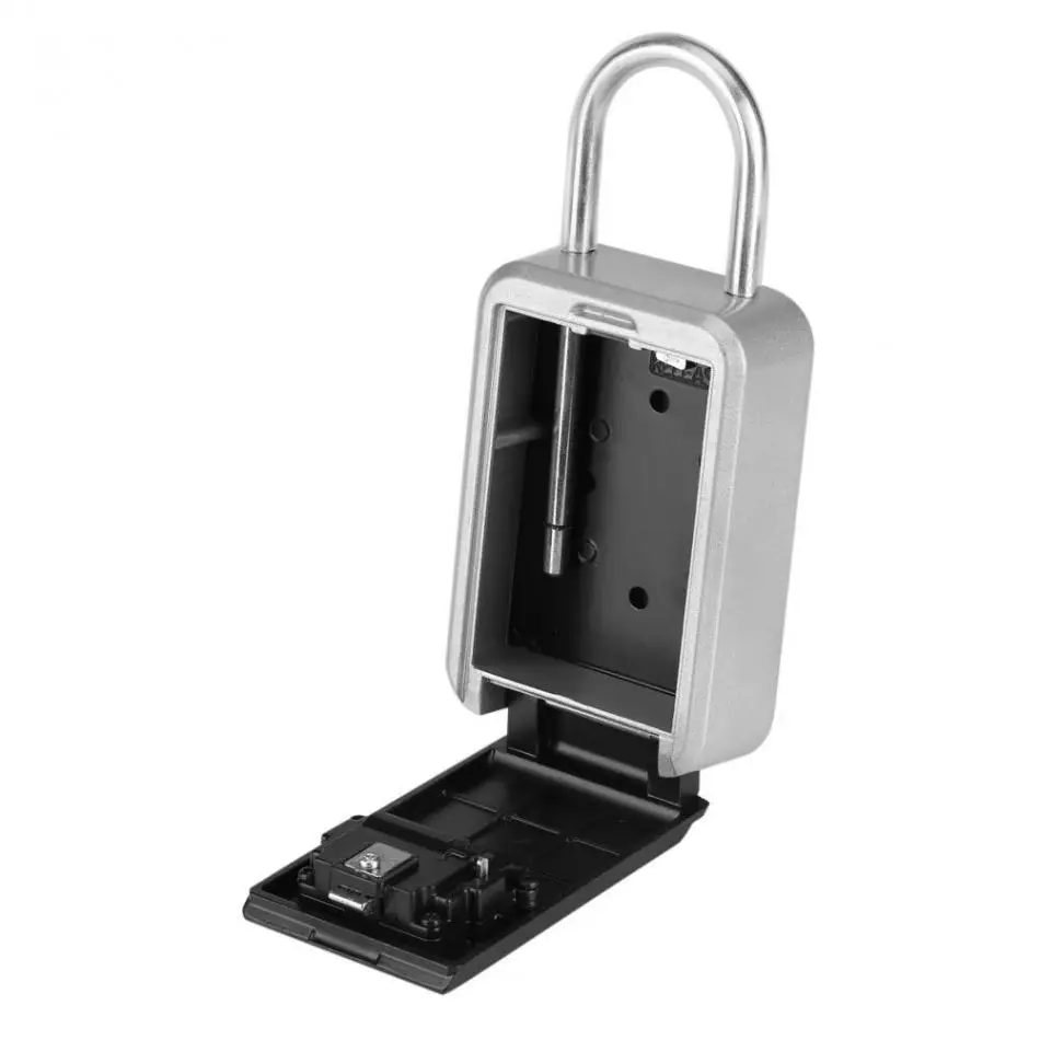 4 Digit Storage Key Box Lock Safe Security Outdoor Storage