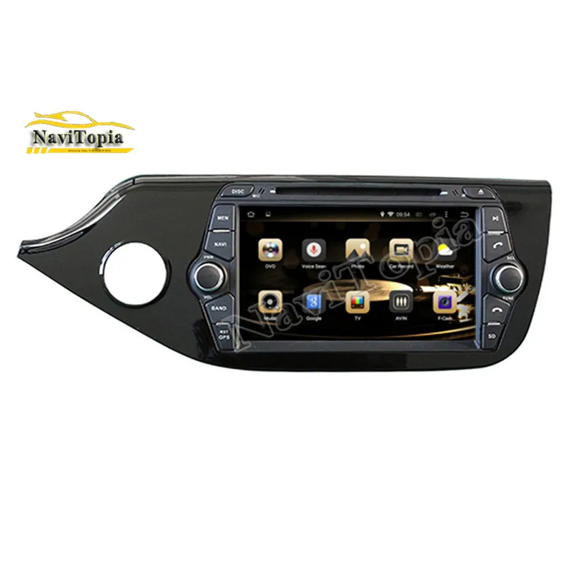 Best Octa Core 4G RAM 64G ROM Android 9.0 Car DVD Multimedia Player Auto GPS Navigation for Kia CEED 2012- 1