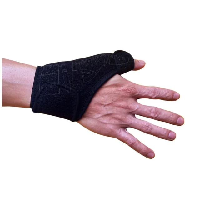 Quality Black Breathable Wrist Support Brace with Thumb
