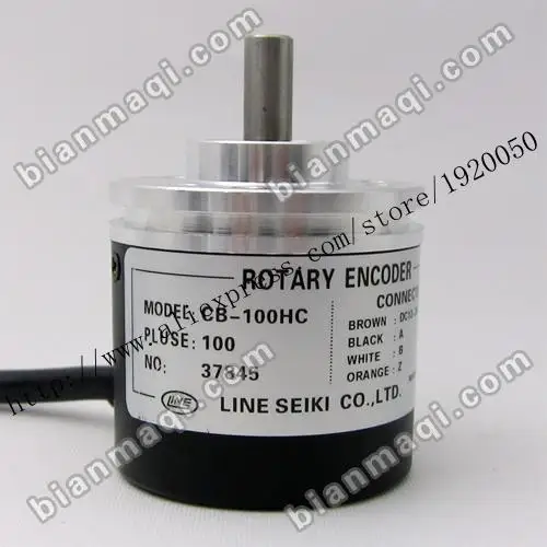 

Hot CB-100HC Rhine rotary encoder / shaft diameter 6mm / 100P / R pulse / voltage 12-24VDC