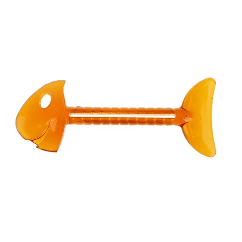 Cartoon Fishbone Toothpaste Squeezers Plastic Fish Shape Home Tube Rolling Holder Squeezer Fish Toothpaste Dispenser