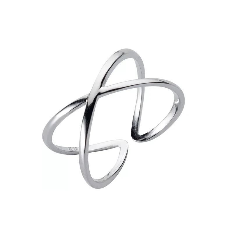 Богемное винтажное 925 пробы Серебряное кольцо с крестом для женщин, свадебные трендовые ювелирные изделия, большие регулируемые античные кольца Anillos