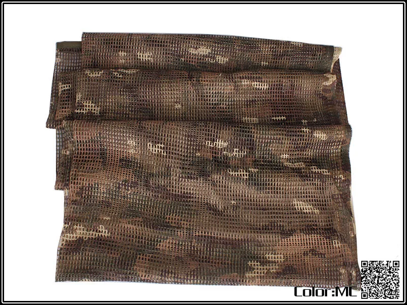 

Emersongear Proforce Face Veil Sniper Veil Fast Dry Mask Scarf Camouflage Scarves BD6642 Multicam AOR1 AT-FG