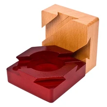 3D Россия деревянный Luban замок Волшебная коробка паззлы детские развивающие игрушки для детей взрослых головоломка игрушки игры подарки на день рождения