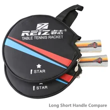Набор для настольного тенниса ракетка для пинг-понга ракетка для настольного тенниса 1 звезда с чехлом красная и черная 1 звезда